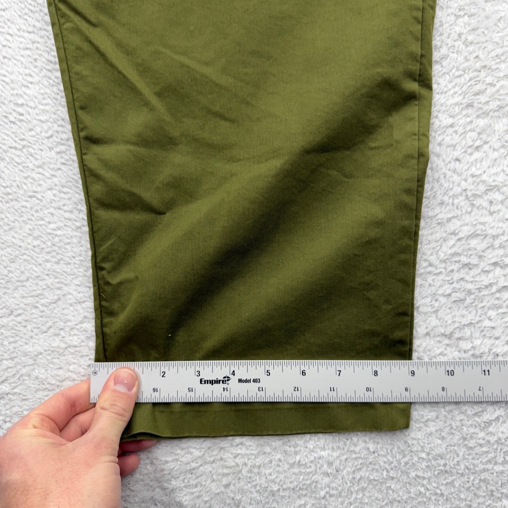 Nike Mens Olive Green Relaxed Straight Leg Casual Pants Size 40 Golf - Picture 5 of 10